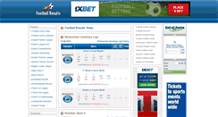 Desktop Screenshot of footballresults247.com